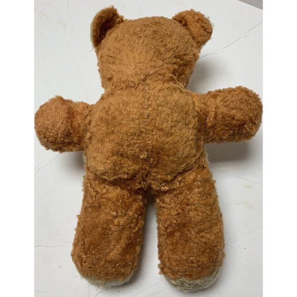 Vintage Cubbi Gund Teddy Bear 1940’s 1950s or 1960s NYC Brown 11” Stuffed Animal - Picture 8 of 9